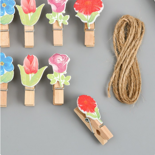 Прищепка Цветочки Арт-9917765 (1уп/10шт) Цена за штуку Прищепка Цветочки Арт-9917765 (1уп/10шт) Цена за штуку