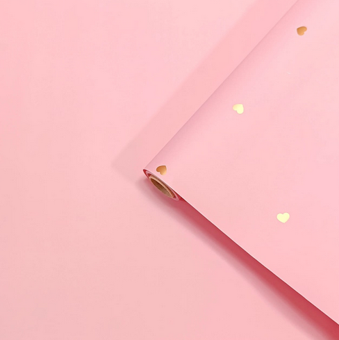 Пленка матовая Романтика Бежево-Розовая 58см/10м Пленка матовая Романтика Бежево-Розовая 58см/10м