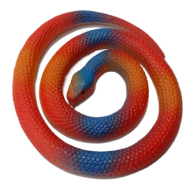 Змея Длинная резиновая 65см