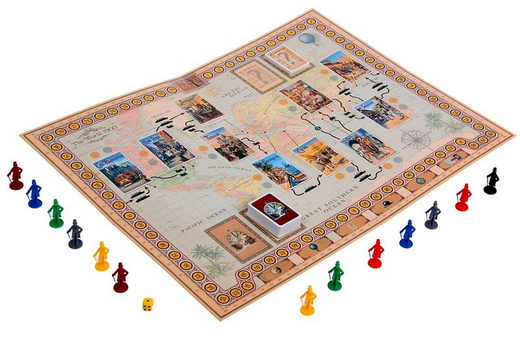 Игра-бродилка Вокруг света за 80 дней Арт-1203961 Игра-бродилка Вокруг света за 80 дней Арт-1203961