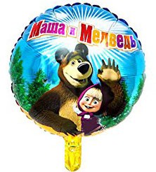 Шар фольгированный 64/45см Мультяшки в Ассортименте