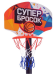 Игра Баскетбол Супербросок Стойка с щитом+Сетка+Мяч (4 высоты:28см/57см/85см/115см) Арт-2878037