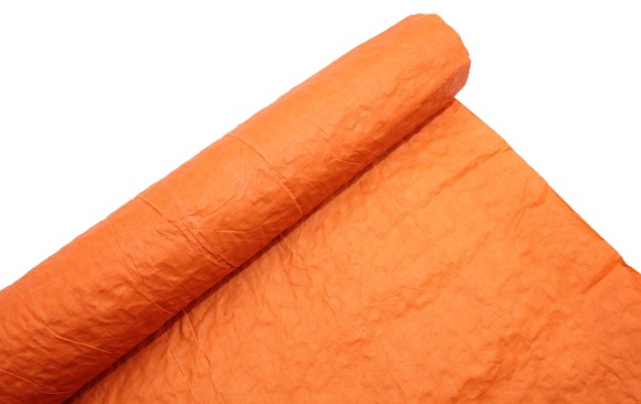Бумага жатая оранжевая (65-70 см*5 м)