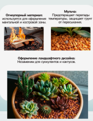 Декор крошка шамотная Рецепты дедушки Никиты 1кг фр.-5-20мм Арт-7150270