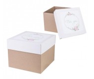 Коробка FOR YOU крафт L18см W18см H15см