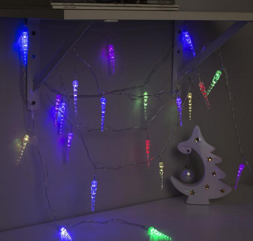 Электрогирлянда 5м Сосульки Арт-185512