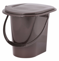 Ведро-туалет 13л со съемной ручкой М-6081 (БАШ)