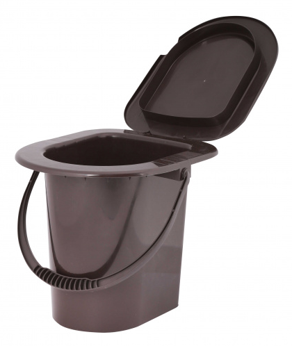 Ведро-туалет 13л со съемной ручкой М-6081 (БАШ)