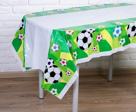 Скатерть одноразовая Футбол 108*180см 4724923