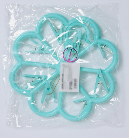 Сушилка для белья 8 прищепок 23см Арт-647007 Доляна