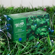 Лампа на солнечной батарее Роса 10м Синяя 2режима Арт-4137020