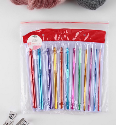 Набор Крючков для Вязания 12шт Арт-744676