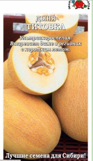 Дыня Титовка ЦВ/П (СОТКА) 0,5гр раннеспелый