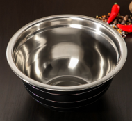 Миска из нержавеющей стали Доляна Dark Арт-6249696 1,8лит D-20см