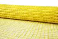 Сетка Акцент с люрексом Желтая 53см*6м