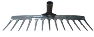 Грабли длинный зуб прямые без черенка 13 зубые