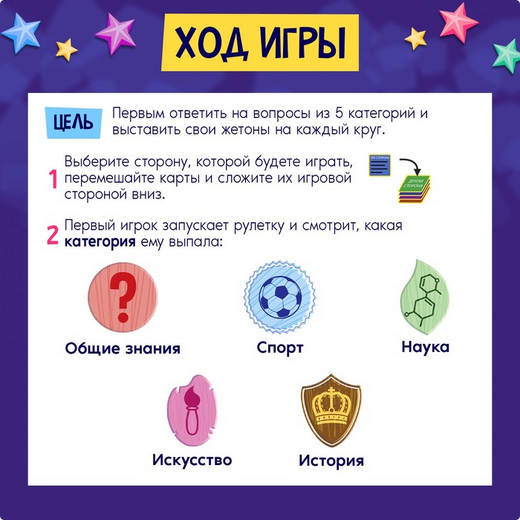 Игра Большая семейная викторина 6+ Арт-7410799 Игра Большая семейная викторина 6+ Арт-7410799
