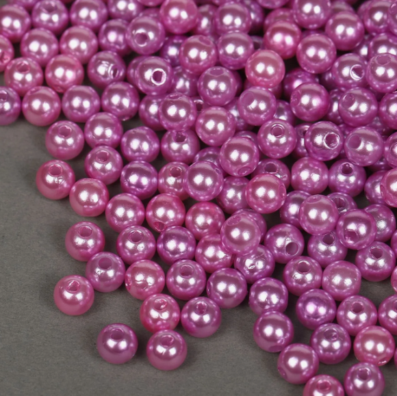 Бусы 8мм 50гр Жемчужные