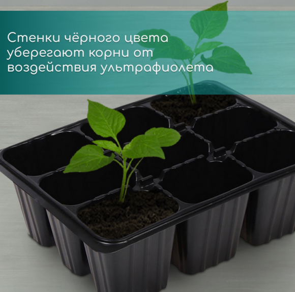 Набор Мини кассет 9 ячеек*10шт 95мл 180*140*60мм