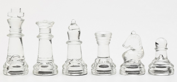 Шахматы Стеклянные 350*350мм Арт-9378974