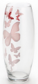 Ваза стеклянная Бабочки D-см/Н-26см Ваза стеклянная Бабочки D-см/Н-26см