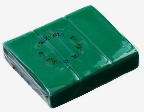 Полимерная глина Calligrata 50гр Зелёный интенсив Арт-1301066 Полимерная глина Calligrata 50гр Зелёный интенсив Арт-1301066