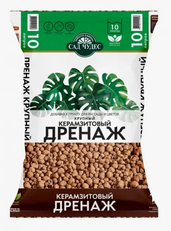 Дренаж 10лит Крупный фракция 10-20 (1уп/1шт) Дренаж 10лит Крупный фракция 10-20 (1уп/1шт)