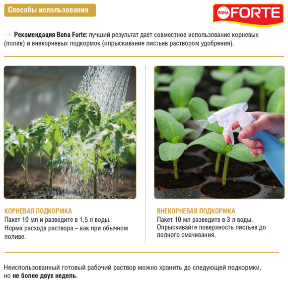 Удобрение Бона Форте Красота Рассады 10мл (1уп/25шт) Зал УПАКОВКА