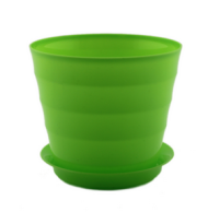 Горшок Лаура 0,7лит Лайм 11,5*10см