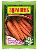 Удобрение Здравень ТУРБО Морковь и Корнеплоды 150гр (1уп/50шт)