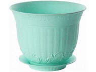 Горшок Ангара 2,5лит Мятный с поддоном