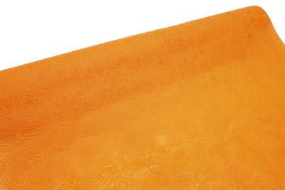 Фетр Мягкий с Выпуклым рисунком Оранжевый 53см*4,5м