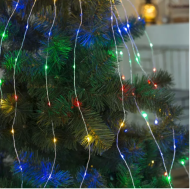 Электрогирлянда 150см на Ёлку Арт-1232 (с креплением на верхушке)