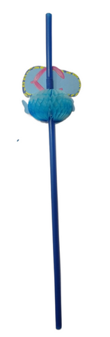 Трубочки для коктейля цветной Зонтик (1уп/12шт) 730939