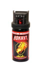 Средство самообороны Нокаут 75мл (перцовый баллончик) струйно-аэрозольный