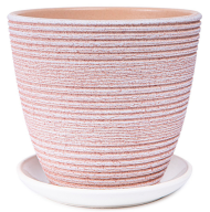 Кашпо Халва Крокус Бежевый №-3 (D-17,7см) Кашпо Халва Крокус Бежевый №-3 (D-17,7см)