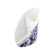 Сушилка пластиковая для губки и Щётки ДЕКО Голубые Цветы Арт-М-1147 Н-14см