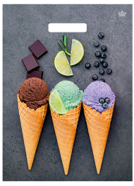 Сумочка пакет п/э 300*400мм Мороженое Арт-00206865