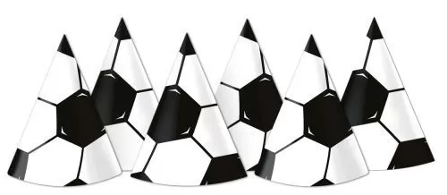 Колпак бумажный Футбол-party 1уп/6шт Арт-59.100.00