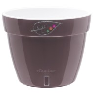 Горшок Santino Asti 6лит Шаде-Белый (с дренажной системой)