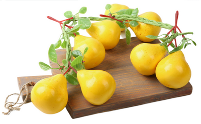 Вязанка Груша желтые длина ветки 40см Вязанка Груша желтые длина ветки 40см