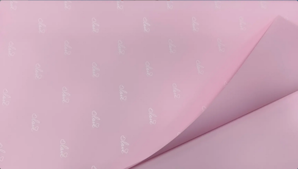 Пленка Листами Матовая однотонная Вместе навсегда Барби 58/58см(1уп/20шт)