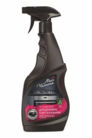 Мисс Чистота для Духовок, плит и казанов 500мл (1уп/12шт) Мисс Чистота для Духовок, плит и казанов 500мл (1уп/12шт)