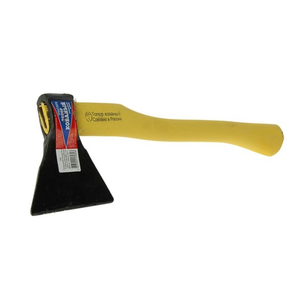 Топор хозяйственный кованный 0,8кг в сборе Б2/С44