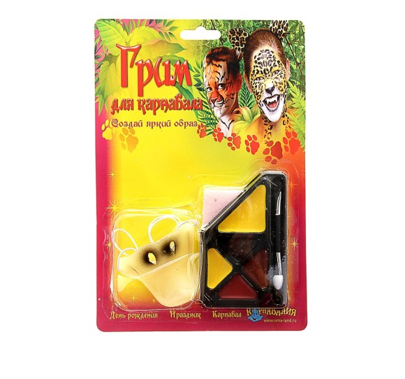 Грим Утка нос+кисть 332343 5цветов