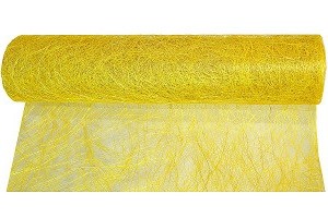 Сизаль Абака 48см*4,5м Ярко-Жёлтая