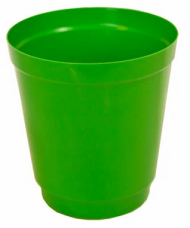 Горшок Глэдис 1,2лит Травяной с поддоном