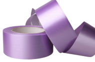 Лента Простая 5см*50ярд Сиреневая РОССИЯ