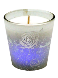 Свеча Хамелеон в Стекле Совет да Любовь М арома Жасмин Арт-7801