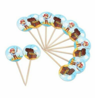 Шпажки для канапе Пират (1уп/12шт) 2186